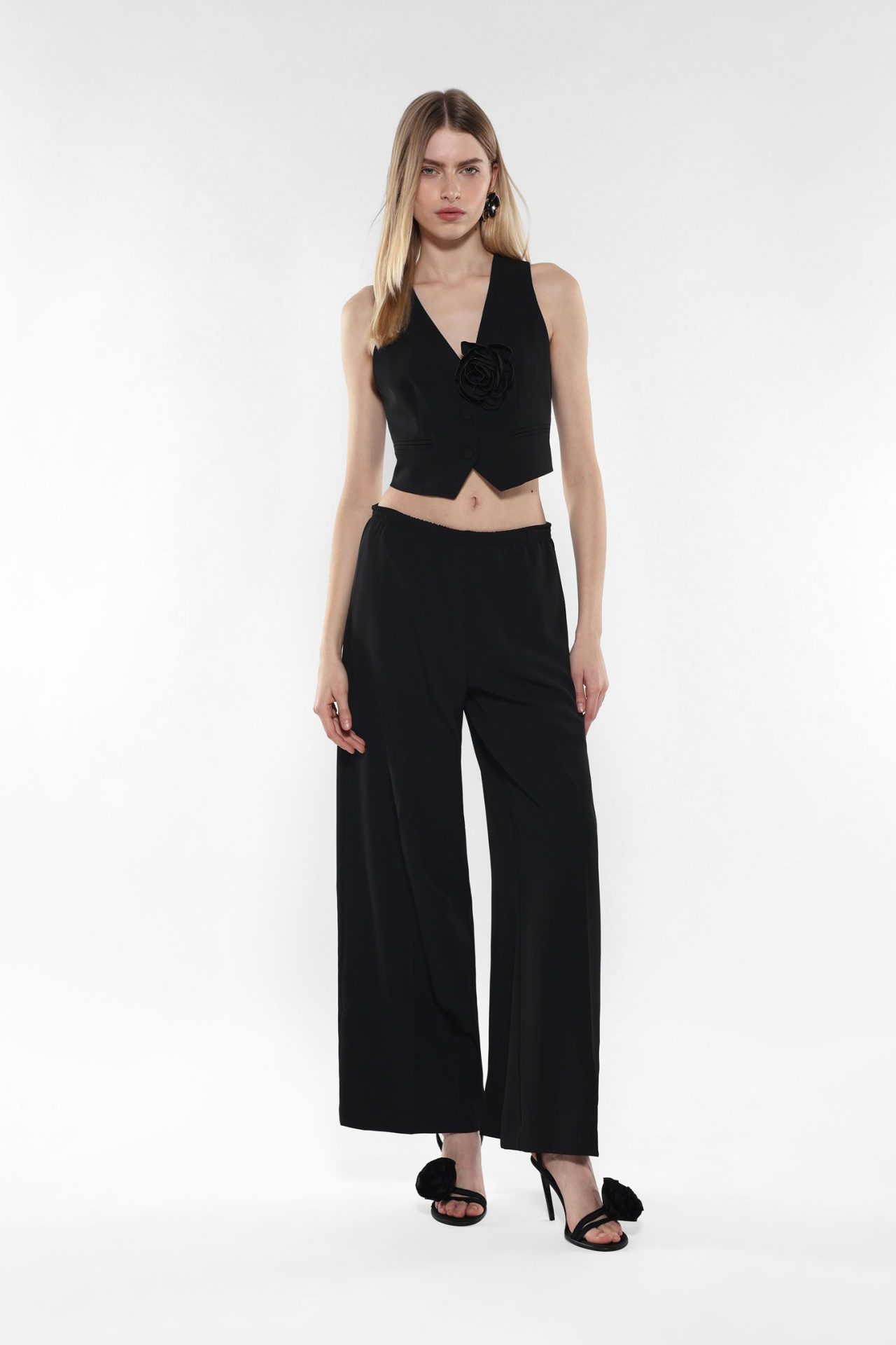 Pantalon cu pliu presat Imperial