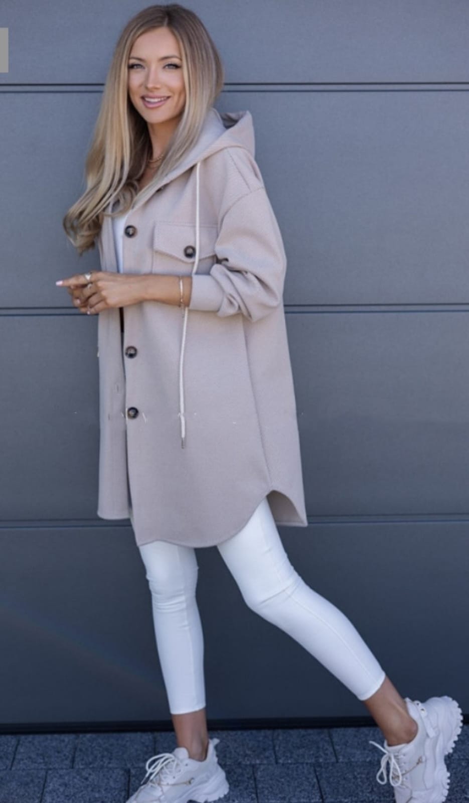Palton sport cu gluga Diva Exclusive